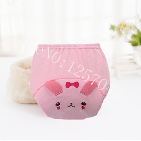 Baby Cotton Training Pants Panties Baby Diapers Reusable Cloth Diaper Nappies Washable Infants Children Underwear Nappy Changing