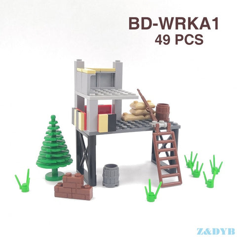 Military Sets WW2 Soldiers Army Accessories USA Weapons Guns Figures Soviet Model Building block brick Legoed Children Gift Toy