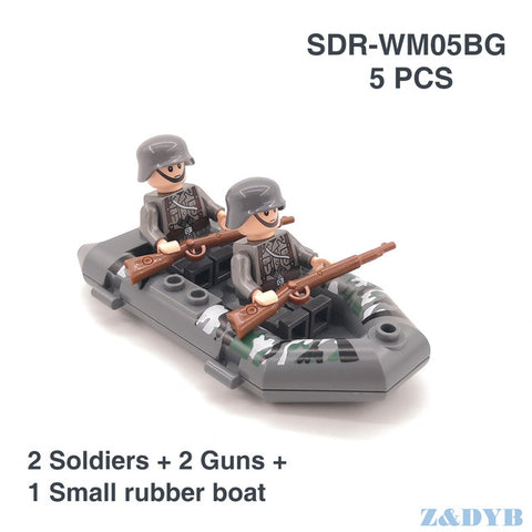 Military Sets WW2 Soldiers Army Accessories USA Weapons Guns Figures Soviet Model Building block brick Legoed Children Gift Toy