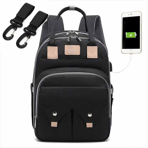 Nappy Backpack Bag Mummy Large Capacity Bag Mom Baby Multi-function Waterproof Outdoor Travel Diaper Bags For Baby Care