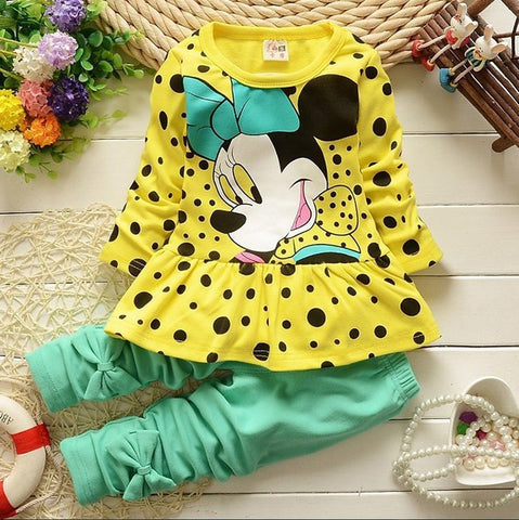 2019 Winter Children Clothing Autumn Toddler Baby Girl Clothes Halloween Outfit Kids Tracksuit Sport Suit For Girls Cartoon Sets