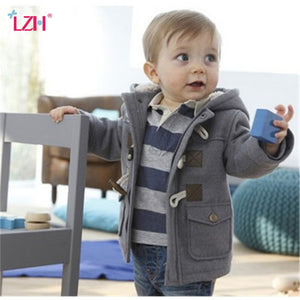 Infant Baby Jacket 2019 Autumn Winter Jacket For Baby Coats Kids Warm Hooded Outerwear Coat For Baby Boys Clothes Newborn Jacket