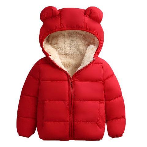 Infant Baby Jacket 2019 Autumn Winter Jacket For Baby Coats Kids Warm Hooded Outerwear Coat For Baby Boys Clothes Newborn Jacket