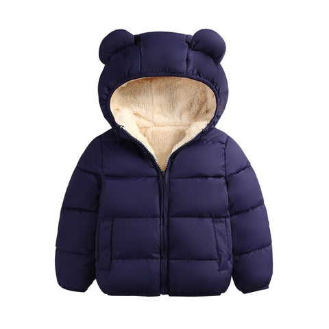 Infant Baby Jacket 2019 Autumn Winter Jacket For Baby Coats Kids Warm Hooded Outerwear Coat For Baby Boys Clothes Newborn Jacket