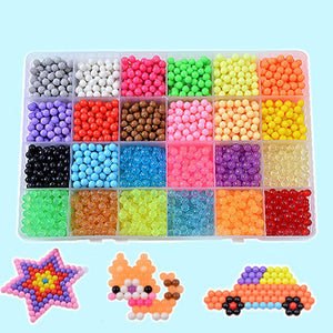 Kids Spell Replenish Fuse Beads Creative beads Molds Hand Making Educational Aqua Water Refill Spray Beads DIY Craft Toy Gift