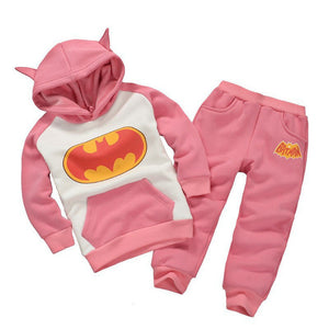 Kids Clothing Sets 2019 Spring Autumn Baby Clothes Sets Batman Hoodie+Pants 2Pcs Suits For Baby Boys Girls Clothes12 18 24 Month