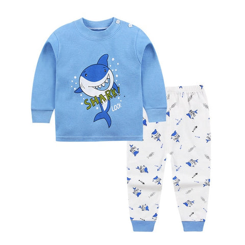 Baby Girls Clothing Set Children Set Autumn Girls Long Sleeve Clothes Cartoon T-Shirt and Pants for Kids Baby Cotton Suit