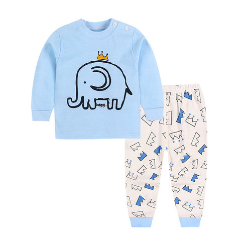 Baby Girls Clothing Set Children Set Autumn Girls Long Sleeve Clothes Cartoon T-Shirt and Pants for Kids Baby Cotton Suit