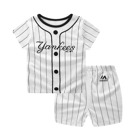 Summer children clothing sets cartoon toddler girls clothing sets top+pant 2Pcs/sets kids casual boys clothes sport suits outfit