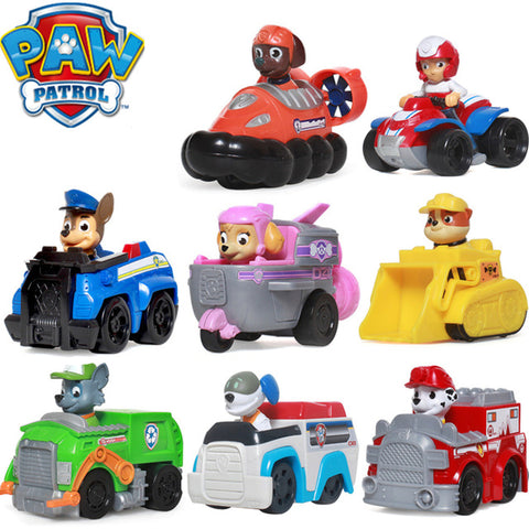 Paw Patrol Dog Toy set Toys Air patrol Aircraft Boat Bus Toy dog Ryder Captain Robot Dog Action Figures Toy for Children Gift