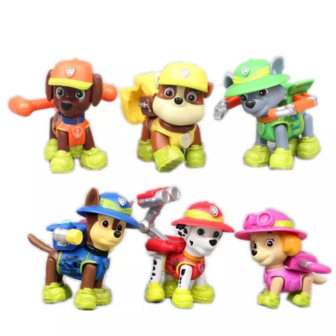 Paw Patrol Dog Toy set Toys Air patrol Aircraft Boat Bus Toy dog Ryder Captain Robot Dog Action Figures Toy for Children Gift