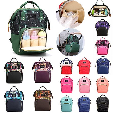 41color Mummy Backpack Zipper Large Capacity Travel Maternity Bag Diaper Baby Bag Multifunctional Nursing Bag Backpack Baby Care