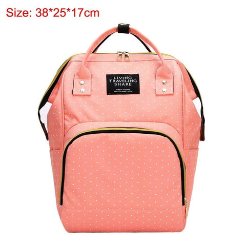 41color Mummy Backpack Zipper Large Capacity Travel Maternity Bag Diaper Baby Bag Multifunctional Nursing Bag Backpack Baby Care