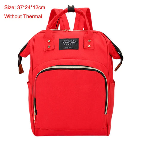 41color Mummy Backpack Zipper Large Capacity Travel Maternity Bag Diaper Baby Bag Multifunctional Nursing Bag Backpack Baby Care