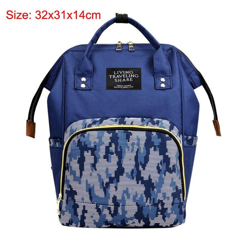 41color Mummy Backpack Zipper Large Capacity Travel Maternity Bag Diaper Baby Bag Multifunctional Nursing Bag Backpack Baby Care