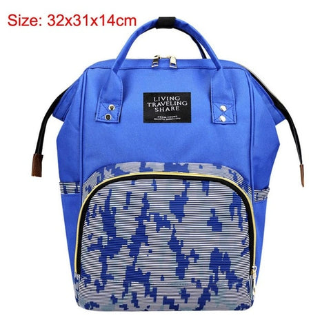 41color Mummy Backpack Zipper Large Capacity Travel Maternity Bag Diaper Baby Bag Multifunctional Nursing Bag Backpack Baby Care