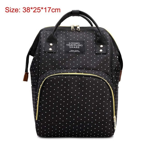 41color Mummy Backpack Zipper Large Capacity Travel Maternity Bag Diaper Baby Bag Multifunctional Nursing Bag Backpack Baby Care