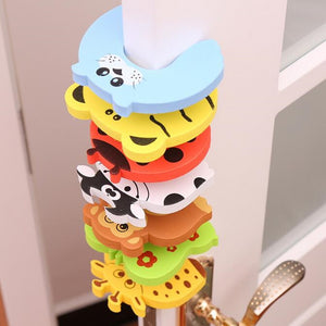 5pcs Baby Child Proofing Door Stoppers Finger Safety Guard Random Holder Lock Safety Guard Finger Protect Kid Toys For Baby Born