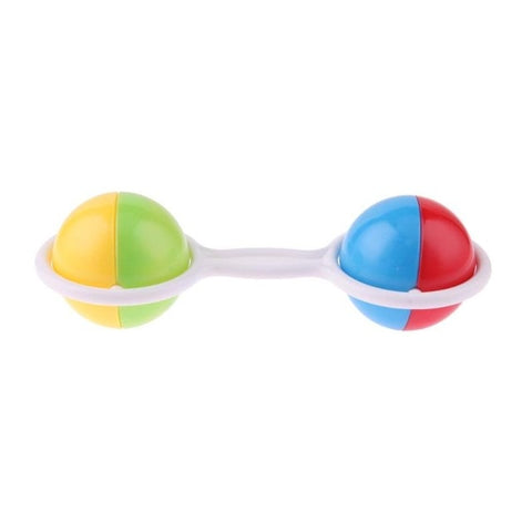 0-12M Cute Baby Early Educational Rattle Music Teeth Rubber Comfort Hand Rattle Music Sound Appease Toys Random Color Ship