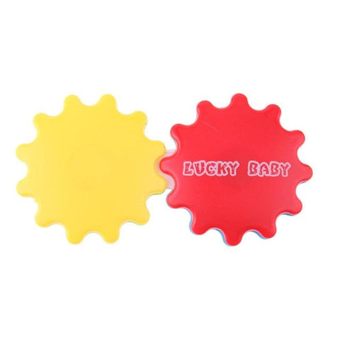 0-12M Cute Baby Early Educational Rattle Music Teeth Rubber Comfort Hand Rattle Music Sound Appease Toys Random Color Ship