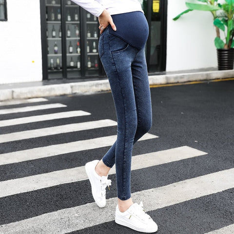 Denim Jeans Maternity Pants For Pregnant Women Clothes Nursing Pregnancy Leggings Trousers Gravidas Jeans Maternity Clothing