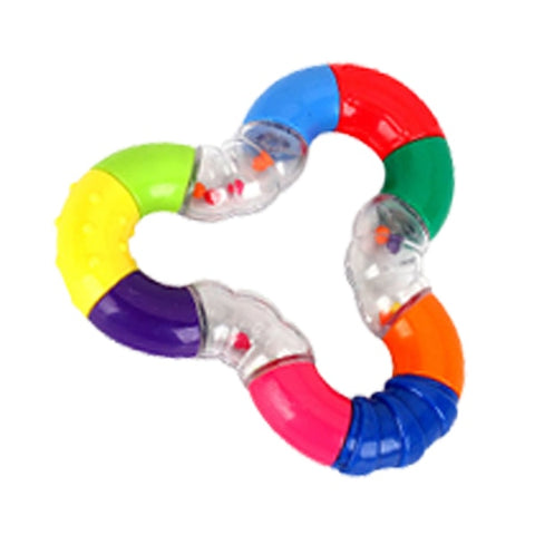 Baby Toys Plastic Hand Hold Jingle Shaking Bell Hand Shake Bell Ring Baby Rattles Toys Newborn Baby 0- 12 Months Teether Toys