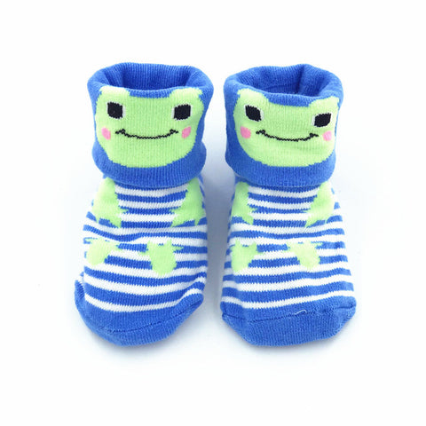 Excellent Quality Baby Girl Foot Socks Funny Happy Socks Newborn Rubber Anti Slip Socks