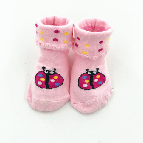 Excellent Quality Baby Girl Foot Socks Funny Happy Socks Newborn Rubber Anti Slip Socks