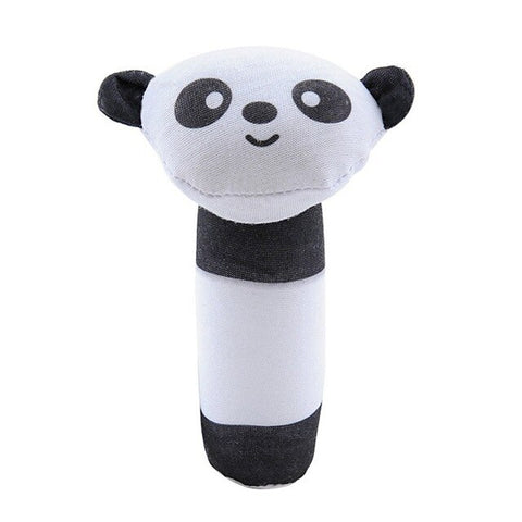 High Quality Safety Plush PP Cotton Baby Lathe Hanging Ring Animal Rattle Crib Hanging Baby Stroller Toys Teethers Stuffed Doll