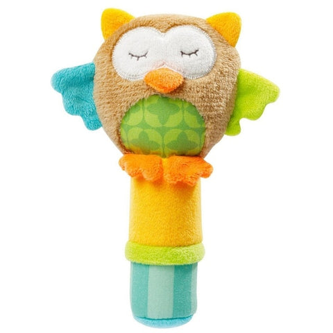 High Quality Safety Plush PP Cotton Baby Lathe Hanging Ring Animal Rattle Crib Hanging Baby Stroller Toys Teethers Stuffed Doll