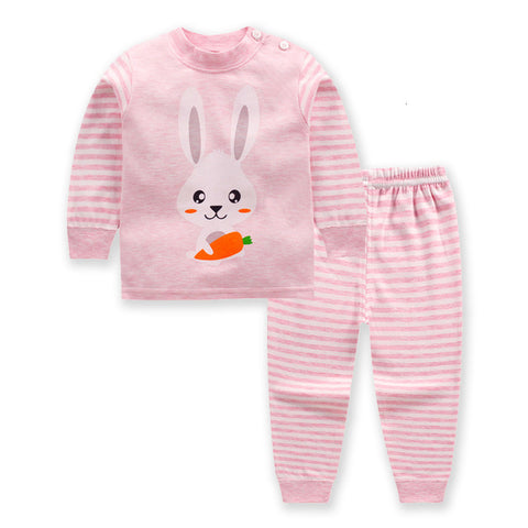 Children Clothing Sets 2019 Autumn Winter 2pcs Set Christmas Outfits 0-6 Year Kids Clothes Toddler Baby Girls Boys Cartoon Sets