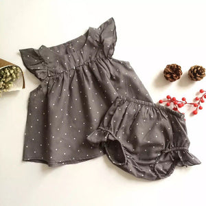 Girls Clothing Sets Girls Suit 2019 European Summer Toddler Kids Ruffles Princess Baby Girl Blouse + Shorts Fashion Clothes