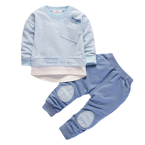 Toddler Boys Clothing Set 2019 Autumn Spring Boys Clothes T-shirt+Pant 2pcs Outfit Kids Clothes Boy Sport Suit Children Clothing