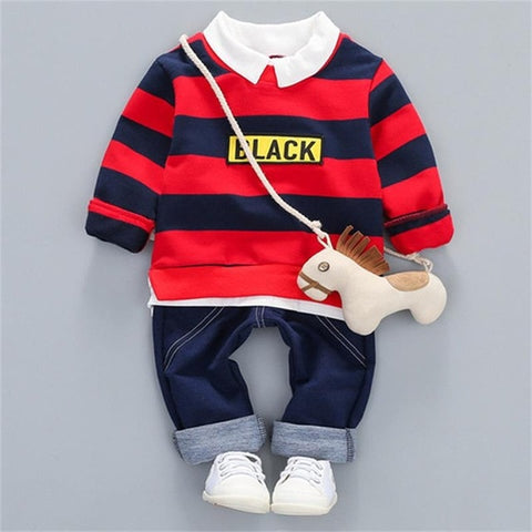 Toddler Boys Clothing Set 2019 Autumn Spring Boys Clothes T-shirt+Pant 2pcs Outfit Kids Clothes Boy Sport Suit Children Clothing