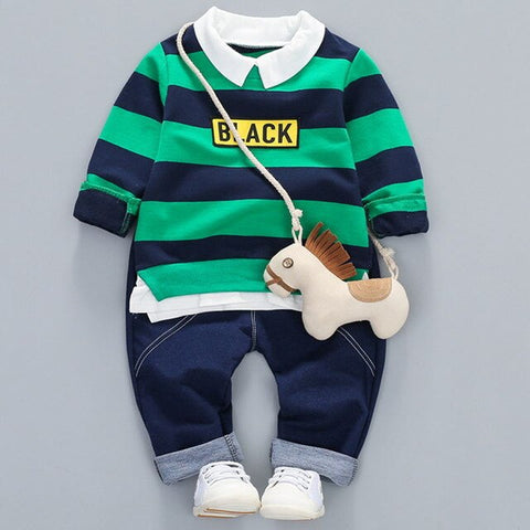 Toddler Boys Clothing Set 2019 Autumn Spring Boys Clothes T-shirt+Pant 2pcs Outfit Kids Clothes Boy Sport Suit Children Clothing