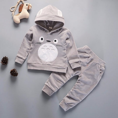 New Spring Autumn Children Clothing Boys Cartoon Casual Sports T-shirt Pants 2pcs/Set Infant Outfit Kids Clothes Suit Tracksuits