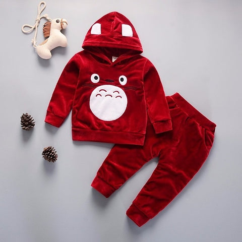 New Spring Autumn Children Clothing Boys Cartoon Casual Sports T-shirt Pants 2pcs/Set Infant Outfit Kids Clothes Suit Tracksuits