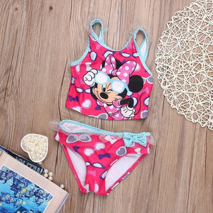 Fashion Junior Girls Swimsuit Child 2016 Summer Children Bikini Brand New Kids Swimwear for Girls Designer Baby Girl Clothing