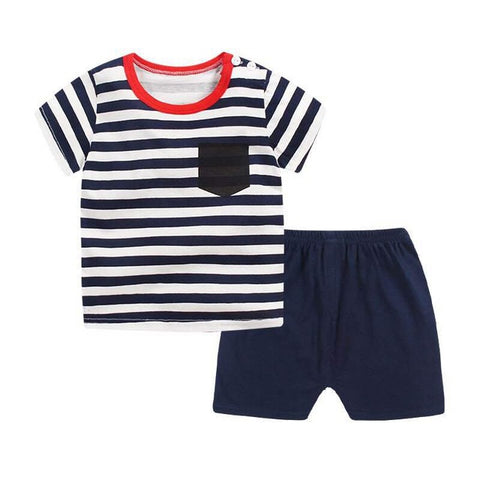 Summer children clothing sets cartoon toddler girls clothing sets top+pant 2Pcs/sets kids casual boys clothes sport suits outfit