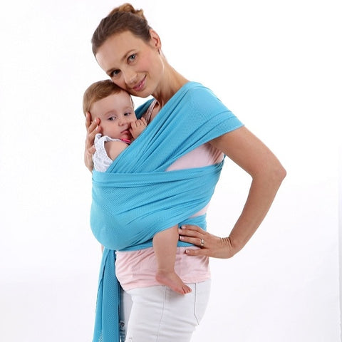 EGMAO Comfortable Fashion Infant Sling Soft Natural Wrap Baby Carrier Backpack 0-3 Yrs Breathable Cotton Hipseat Nursing Cover