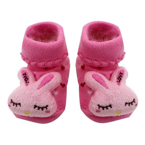 Baby Foot Socks Cartoon Shape Cotton Sock Newborn Floor Wear Anti Slip Shoes Clothing Socks for Baby Play Home Indoor Sock