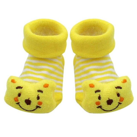 Baby Foot Socks Cartoon Shape Cotton Sock Newborn Floor Wear Anti Slip Shoes Clothing Socks for Baby Play Home Indoor Sock