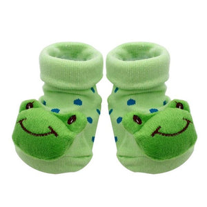 Baby Foot Socks Cartoon Shape Cotton Sock Newborn Floor Wear Anti Slip Shoes Clothing Socks for Baby Play Home Indoor Sock