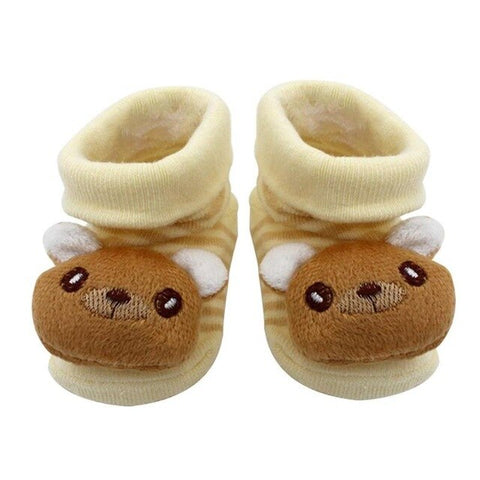 Baby Foot Socks Cartoon Shape Cotton Sock Newborn Floor Wear Anti Slip Shoes Clothing Socks for Baby Play Home Indoor Sock