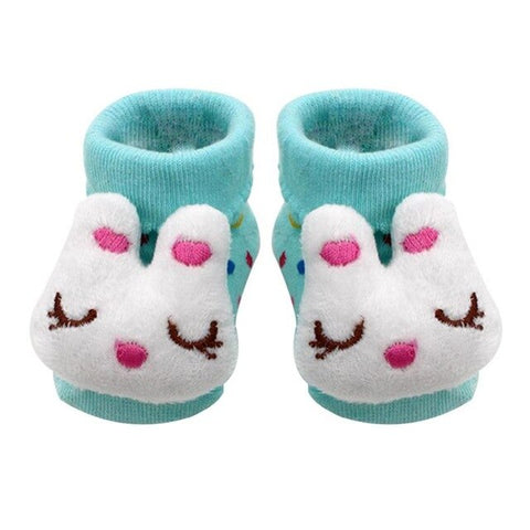 Baby Foot Socks Cartoon Shape Cotton Sock Newborn Floor Wear Anti Slip Shoes Clothing Socks for Baby Play Home Indoor Sock