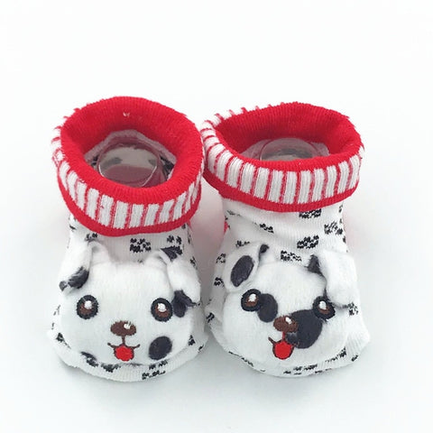 Excellent Quality Baby Girl Foot Socks Funny Happy Socks Newborn Rubber Anti Slip Socks