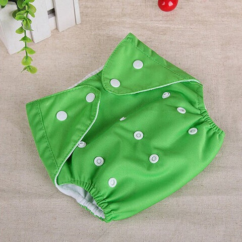 1PC Adjustable Reusable Baby Boys Girls Cloth Diapers Soft Covers Infant Washable Nappies